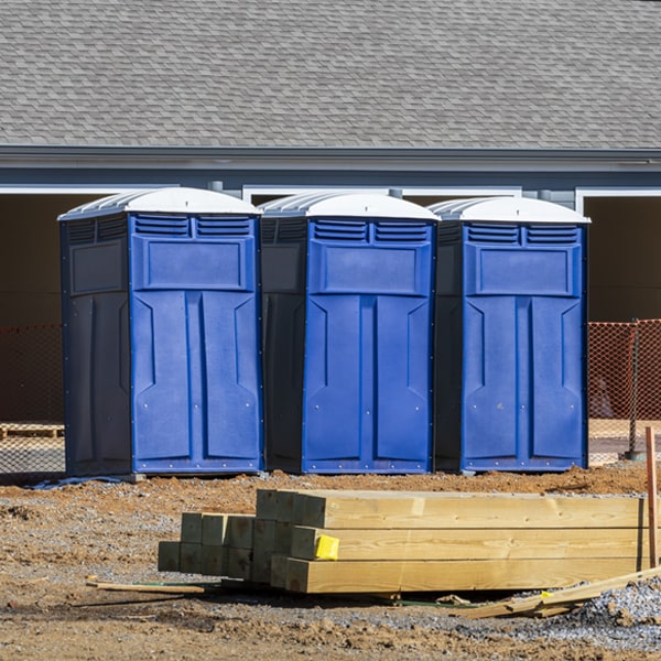 how do you dispose of waste after the portable restrooms have been emptied in Augusta